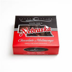Box of Nebraska Chocolate Meltaways candy