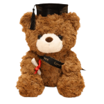 （1）Brown Graduation Bear 8”