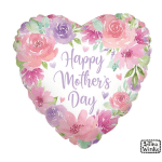 Happy Mother's Day 12in mylar balloon (helium filled)