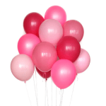 La del Rojo balloon bouquet