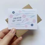 Proud of You - Mini card
