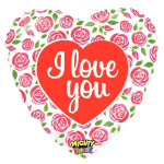 Mylar Balloons I Love You