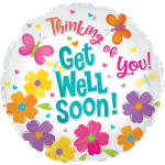 Mylar Balloons Get Well