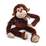 Plush Brown Monkey With long arms/legs