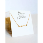 Mama Necklace- Gold