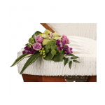 Never Alone Casket Arrangement