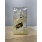 Bag of Lindt white chocolate truffles with heart decorations