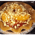 5" Peach Pie Tart Candle