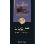 Box of Godiva dark chocolate ganache candies