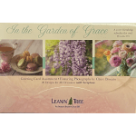 Greeting card assortment box with floral photos and scripture text