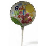 Get Well 4” Stick Balloon 2