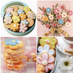 Blooming Shortbread Cookies