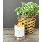Golden Honeycomb Candle