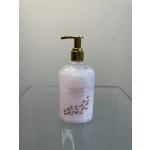 Goldleaf Gardenia body wash bottle with gold pump