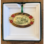 Gold Willow Oak Flower & Herb Farm ornament in a gift box