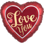 "I Love You" Mylar Balloon