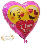 Add a I Love You Emoticon Balloon to your order!