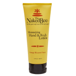 Yellow tube of hand and body lotion with black cap