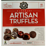 Box of assorted handmade chocolate truffles