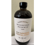 Bottle of Woodford Reserve old fashioned cocktail syrup