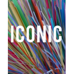 Colorful abstract graphic with the word ICONIC