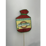 Glittery Mother’s Day sign on a stick with Spanish text