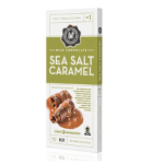 Package of sea salt caramel milk chocolate