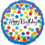 Happy Birthday Mylar Balloon
