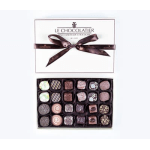 Box of assorted chocolates tied with a ribbon