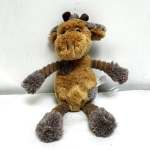 Plush giraffe toy with outstretched arms and legs