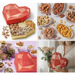 Heart Box with Gourmet Nuts