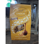Lindt Lindor caramel milk chocolate truffles box