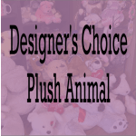 Assorted plush animals displayed in a shop window