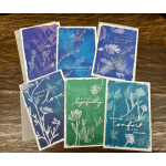 Sympathy Greeting Card - Cool Tones