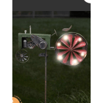 Tractor Garden Stake - Solar Spinner