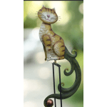 Smiling Cat Yard Rocker