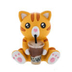 Boba Tea Animal Figurine