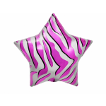 Pink Zebra Stripe Balloon