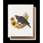 Fall Raven - Plantable Herb Seed Card