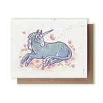 Unicorn - Plantable Herb Seed Card