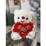 White Small Bear 10"