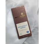 Chocolate bar package labeled dark chocolate espresso