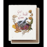 Get Well Soon - Plantable Herb Seed Card