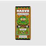 Wrapped chocolate bar with colorful illustrated packaging