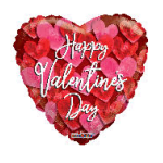 Valentine's Day Mylar Balloon