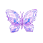 Iridescent Butterfly Balloon- AIRFILL ONLY