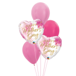 Happy Mothers Day Helium Balloon Bouquet of 5