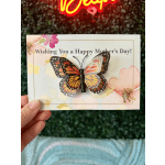 Mother's Day Card with Butterfly