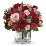 Love Medley Bouquet with Red Roses