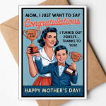 CARD~Happy Mother's Day~Perfect Thanks To You!